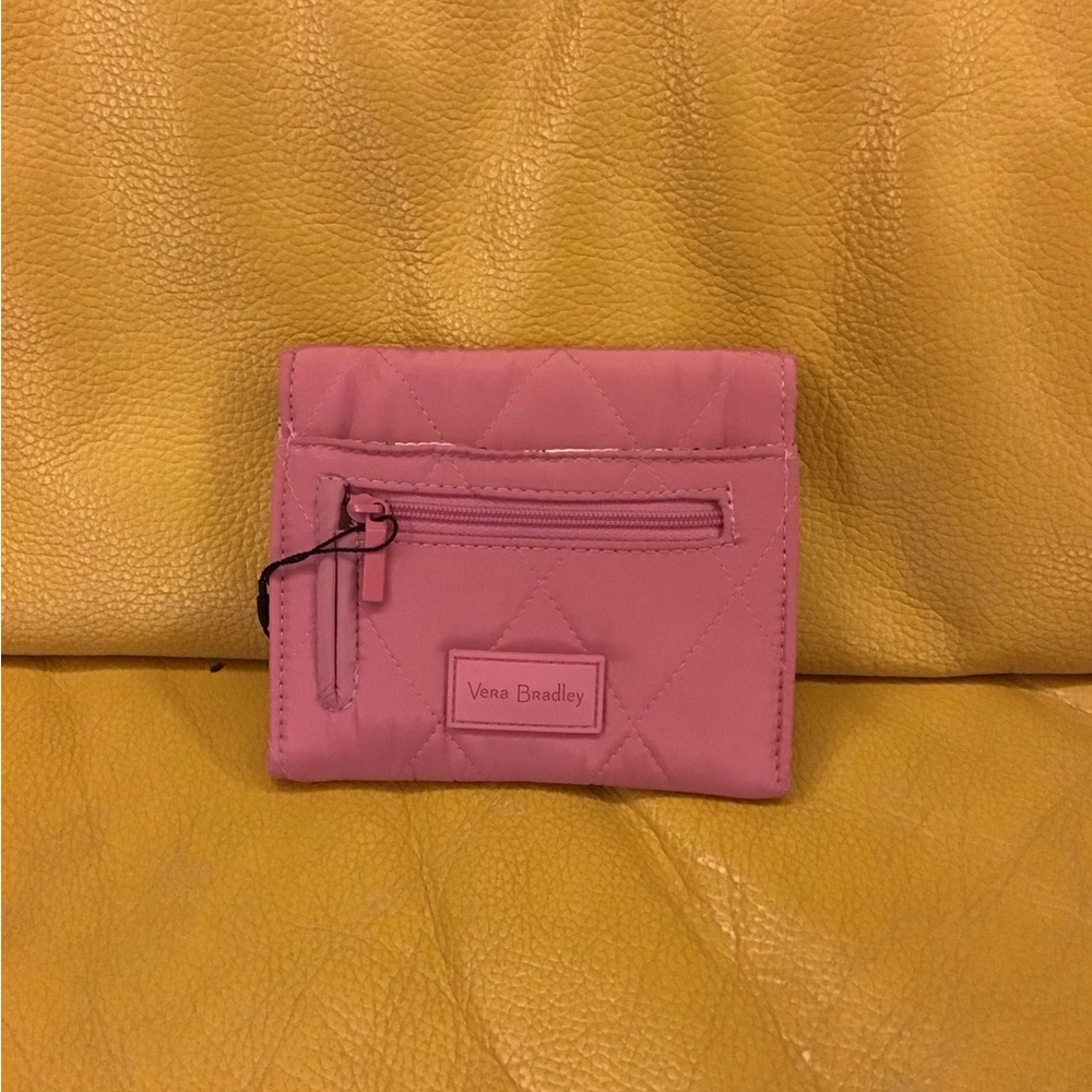 Vera Bradley Pink Quilted Wallet